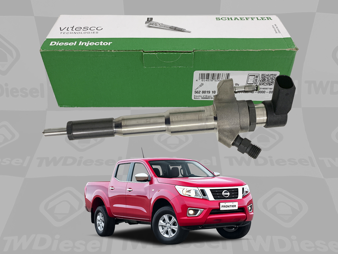 Bico Injetor Frontier 166000372R Novo Original